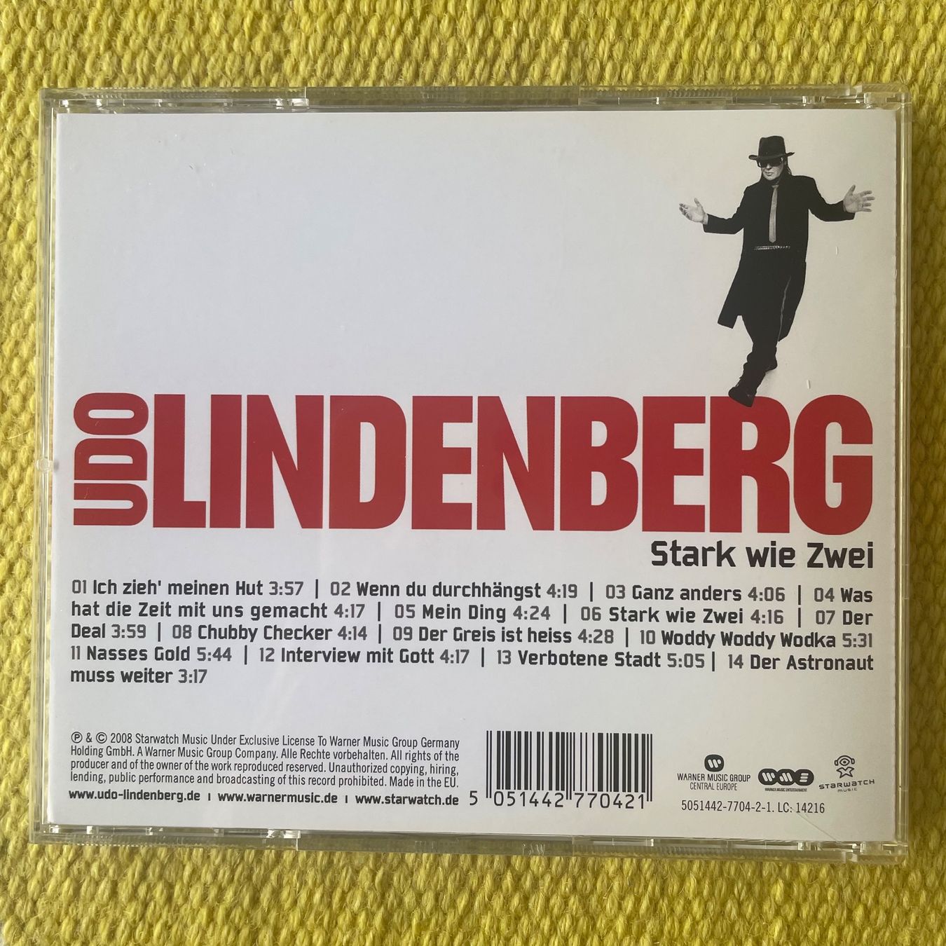 CDs: UDO LINDENBERG-STARK WIE ZWEI – Gebraucht aus Rorschacherberg von CD-Roli 1