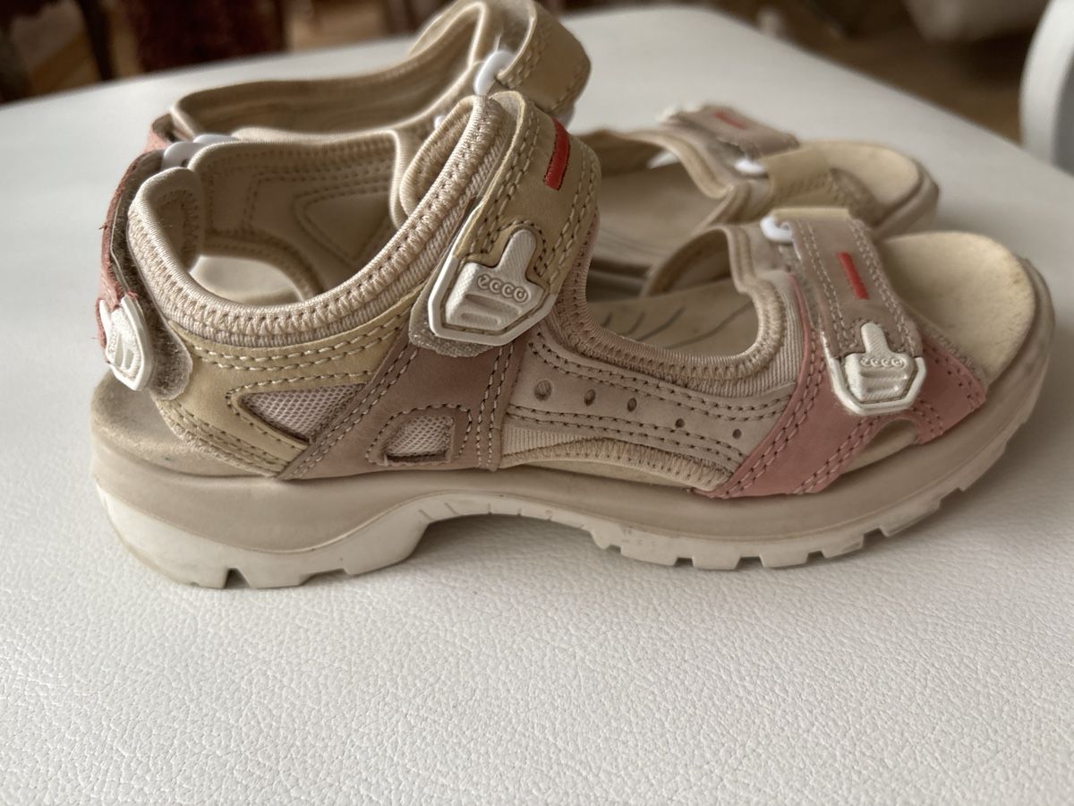 Ecco Damenschuhe: Ecco Sandalen  Gr. 38  – Gebraucht aus langenthal von rundholz7 4