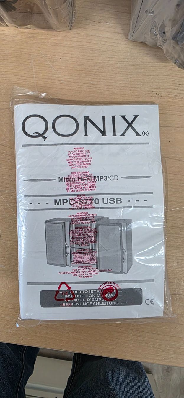 Multimediaplayer & Streamer: Qonix Micro Hi-Fi System M3 MCP 3770 USB – Neu (gemäss Beschreibung) aus Elgg von computerbrocki 3