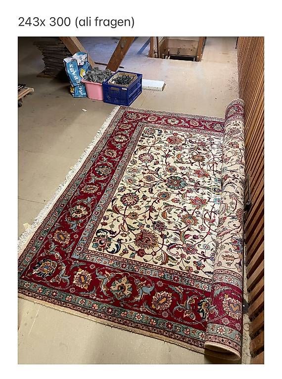 Teppiche: Orientteppich Tabriz Iran 243x300 – Gebraucht aus Kriens von minuB
