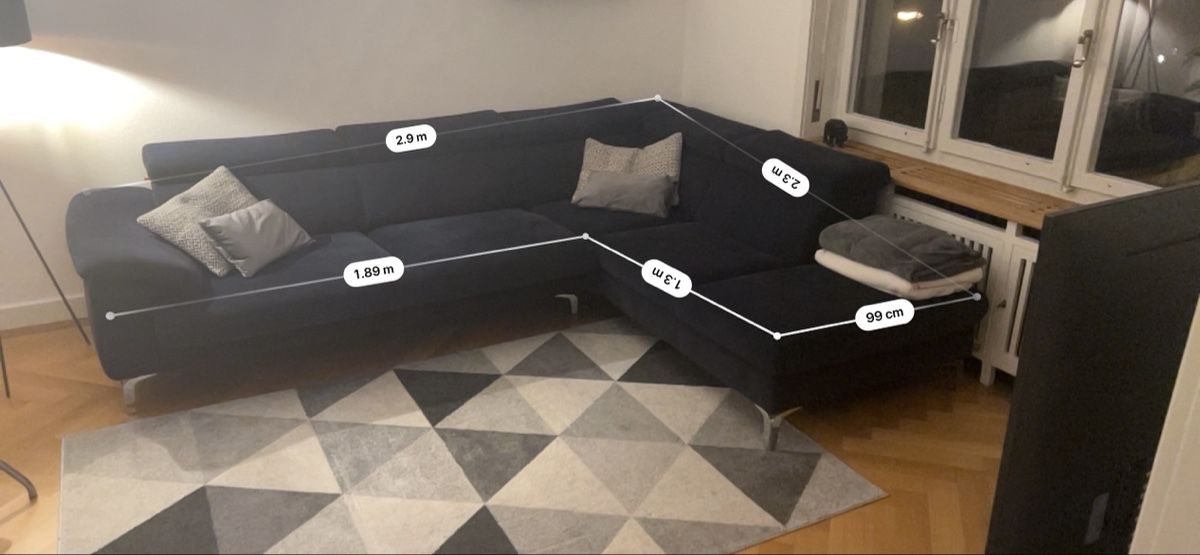 Sofas: Sofa blau in top Zustand – Gebraucht aus Arlesheim von B.Ste.Ba 3