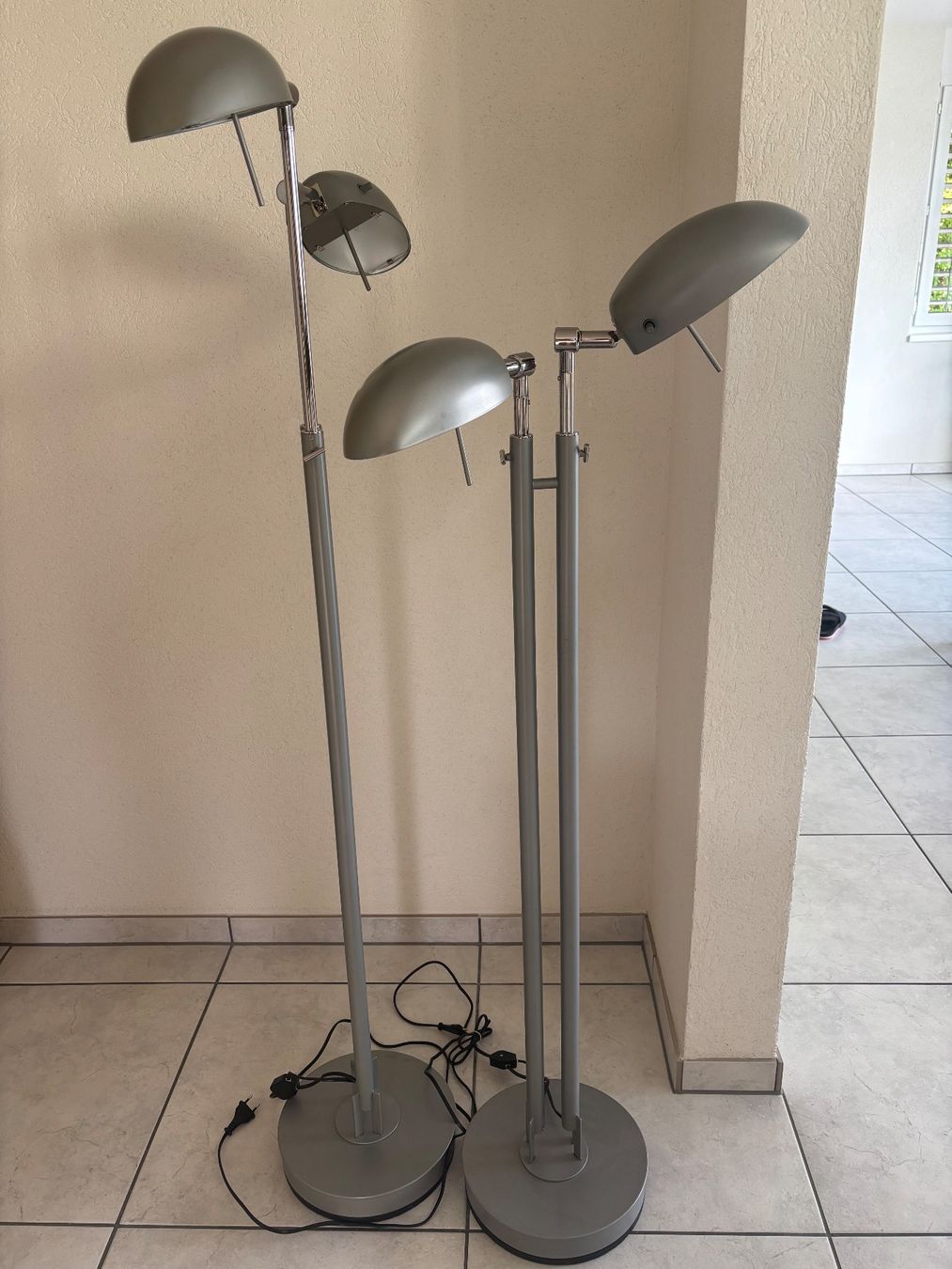 Lampes: 2 Stück Stehlampen – D'occasion à Stein AG par gub_9ycx
