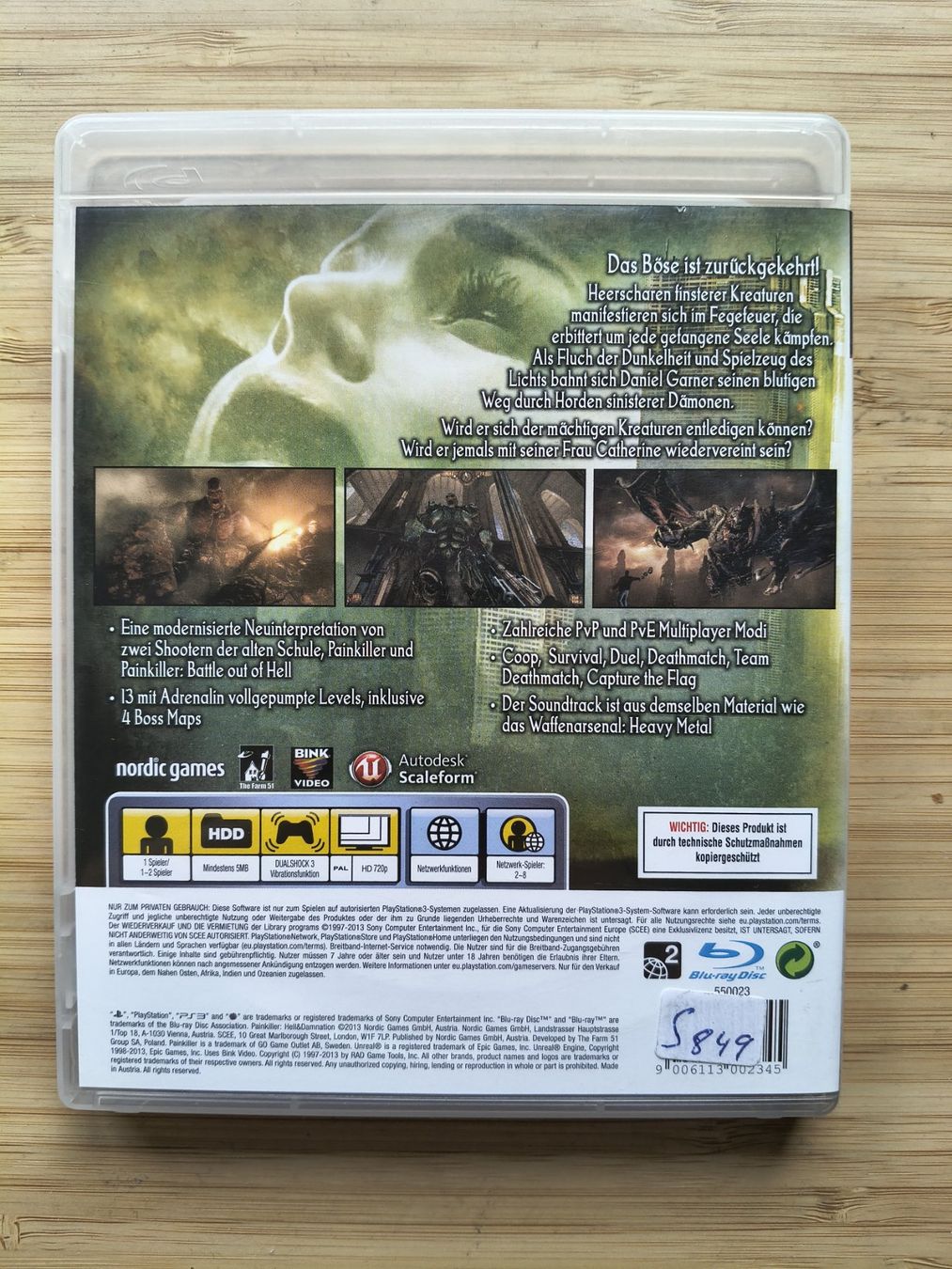 Spiele: Painkiller: Hell & Damnation (PS 3) – Gebraucht aus Riedholz von ste_96cd 1
