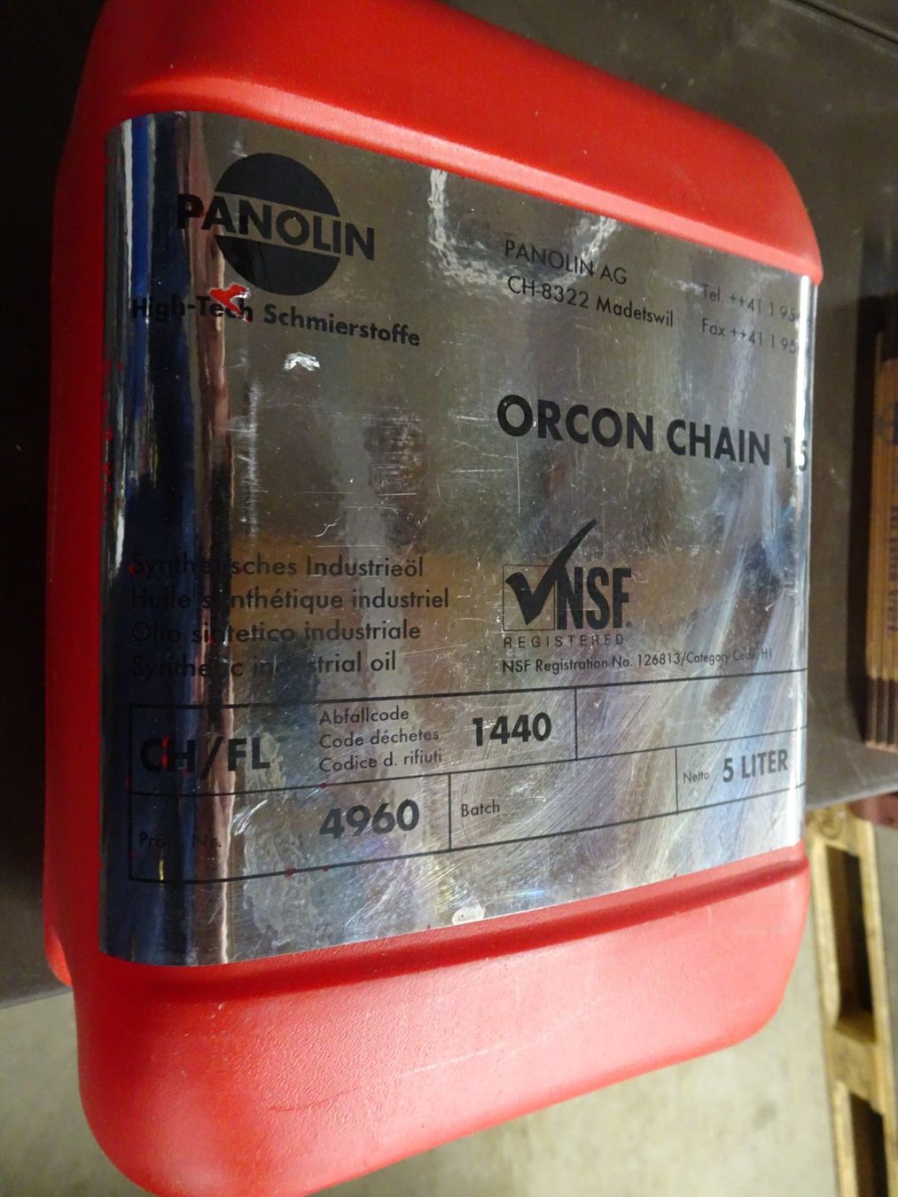 Tutti gli attrezzi: Panolin ORCON Chain 15 – Usato da Stein AR venduto da Bienli4 2