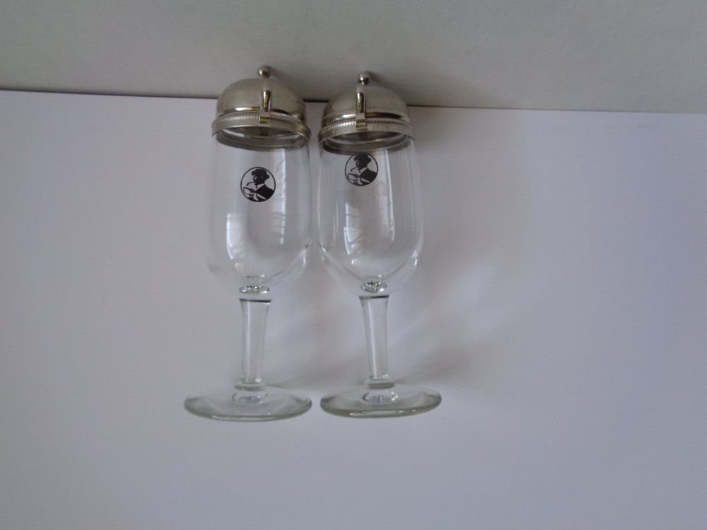 2 Mr & Mrs Schnapsgläser – 2 Unzen (ca. 6 Cl), Goldbedruckt, Für Hochzeit & Jubiläum