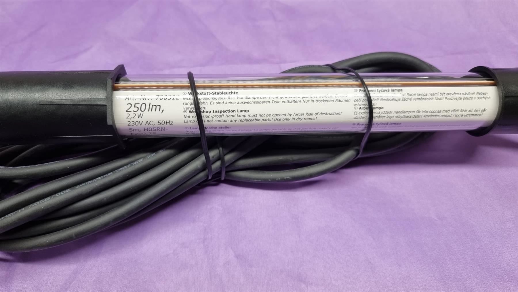 Lampade: LED Stableuchte schwarz 1x2,2 Watt 250 L – Nuovo e nell'imballaggio originale da Rebstein venduto da James-Dean 2