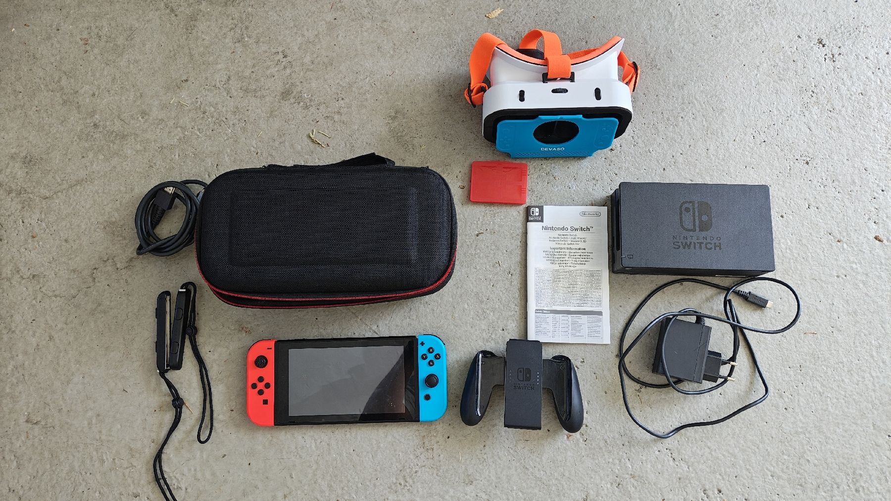 Nintendo Console: Nintendo Switch+Etui+3D Visor AB 1 CHF – Usato da Montagnola venduto da mattbert86