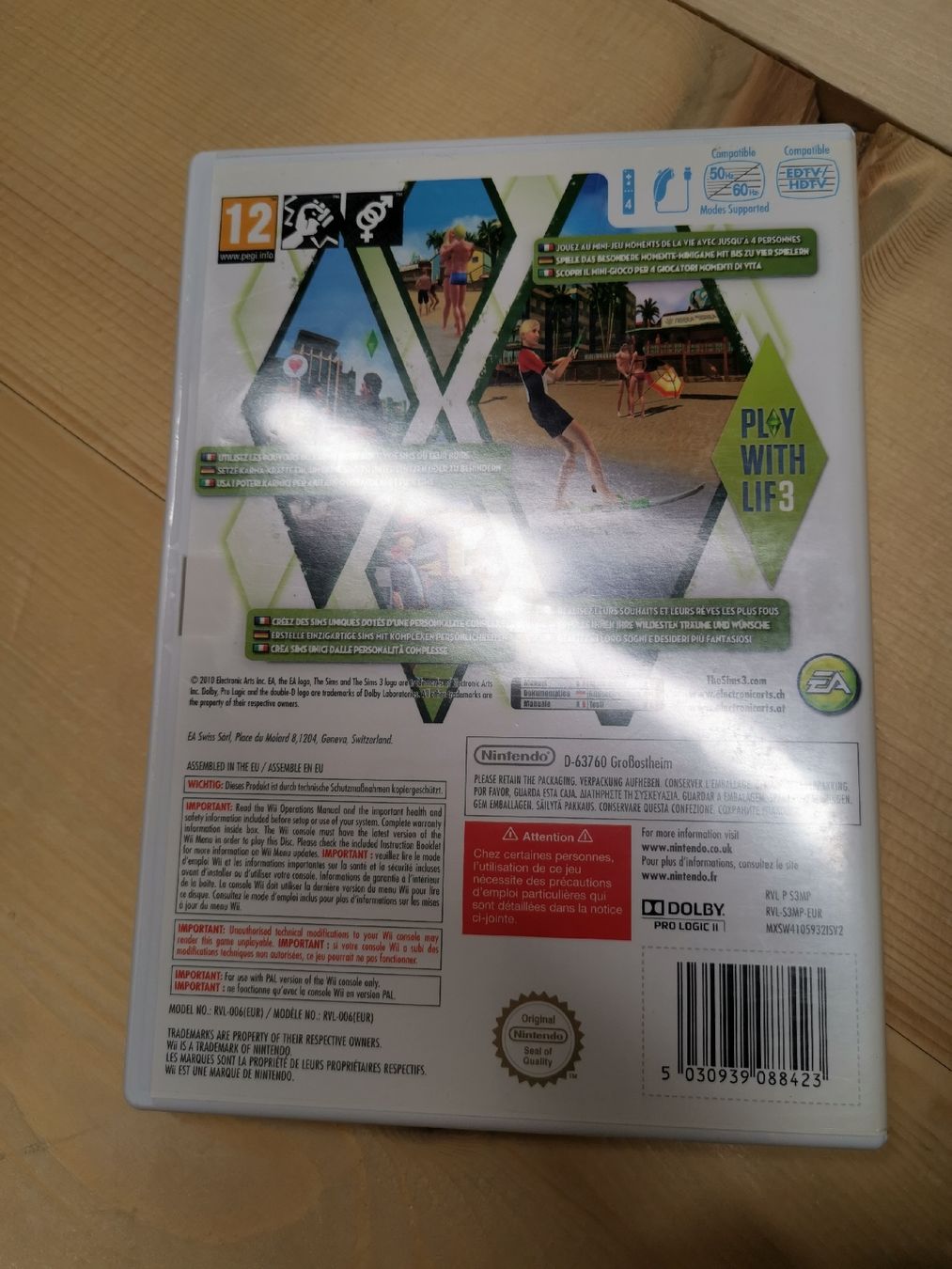 Nintendo Spiele: Nintendo Wii Spiel Game Sims 3 – Gebraucht aus Fankhaus (Trub) von sun_7677 2
