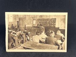 Ansichtskarte: Moulaine-Ecole des Garçons, l'une des classes