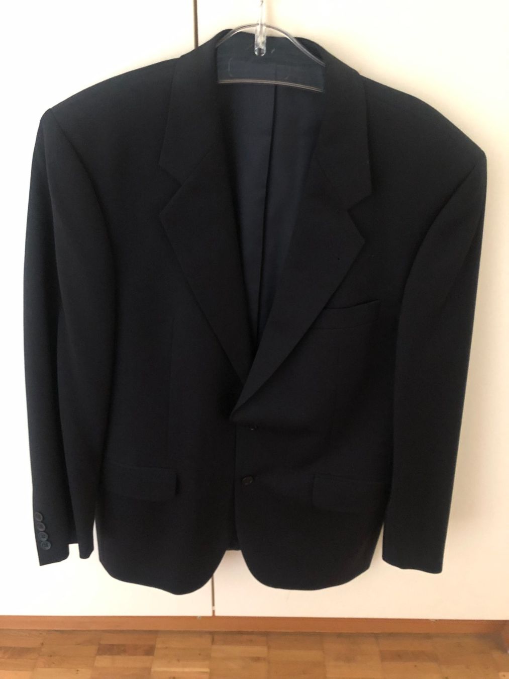 Sakko Giacche: Herren Sakko schwarz Achselbreite 48 cm – Usato da Bassersdorf venduto da sammelfloh 2