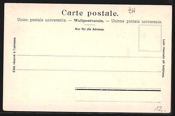 Cartoline postali: Zürich, Bahnhofstrasse mit Strassenbahn – Usato da Berlin venduto da bartko-reher 1