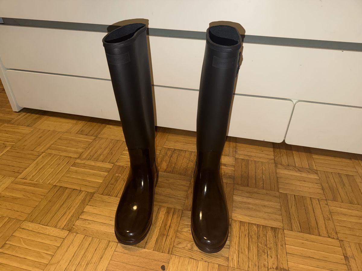 Hunter Scarpe da donna: Hunter Original Tall Noir Mat 37 – Nuovo (secondo la descrizione) da Corsier-sur-Vevey venduto da gon_n86t 3