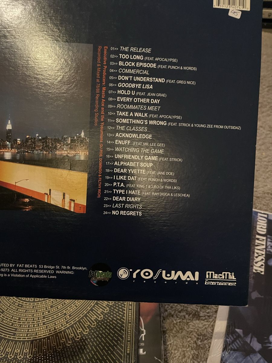Schallplatten: MASTA ACE / Disposable Arts – Gebraucht aus Dagmersellen von  1