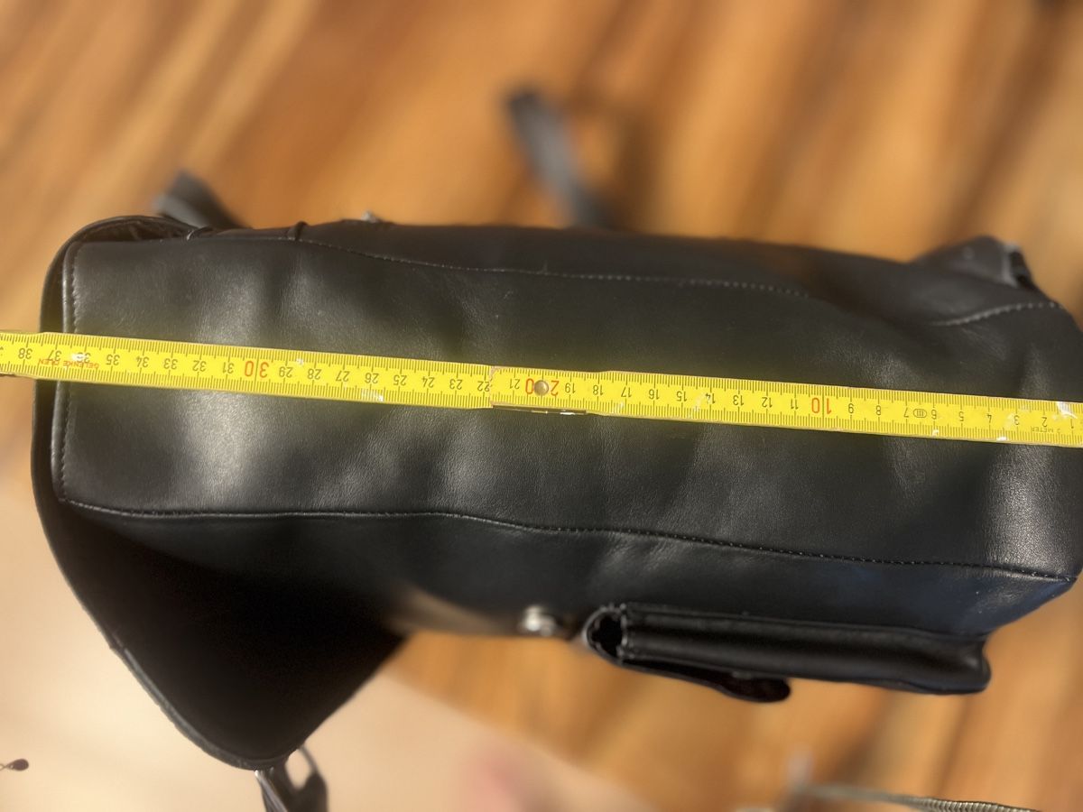 Rucksäcke: Schwarzer Rucksack Echtleder – Neu (gemäss Beschreibung) aus Bad Zurzach von Aquengel 3