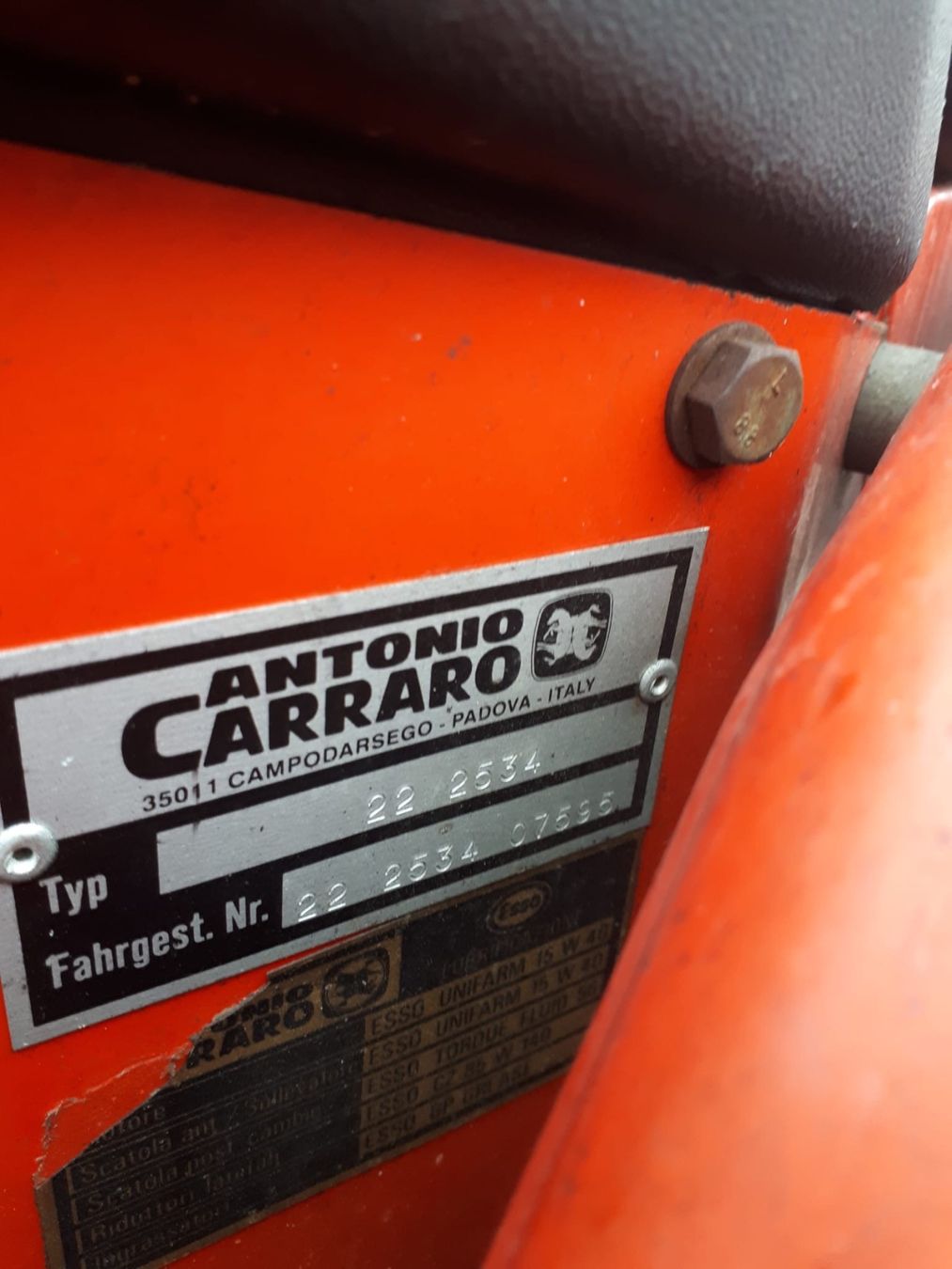 Carraro Traktoren: Carraro Knicklenker 4x4 – Gebraucht aus gontenschwil von trachsu 7