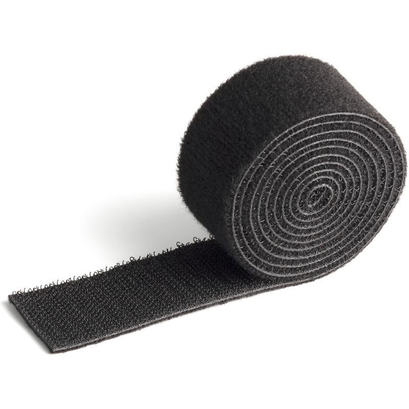 Bindegeräte: Klett-Kabelbinder, 30 mm x 1 m, schwarz – Neu und originalverpackt aus St. Gallen von cointec 1
