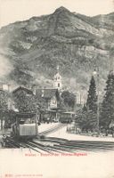 Vitznau rigibahn Bahnhof Eisenbahnen bahn Standseilbahn