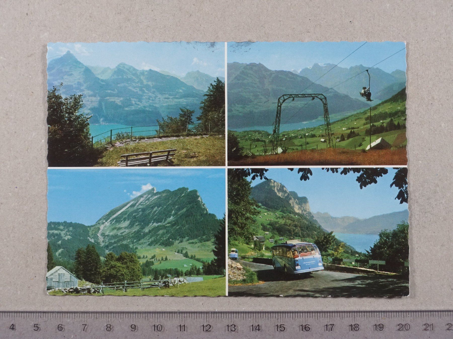 Ansichtskarten: Amden, 1968 – Gebraucht aus Lenzburg von fh1