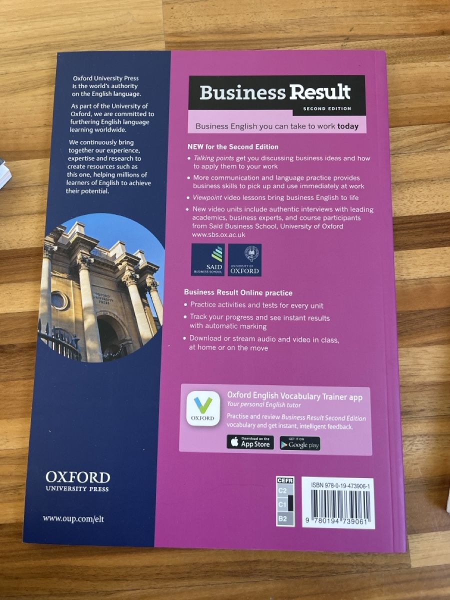 Libri: Business Result Advanced Student's Book, 2nd Edition – Nuovo (secondo la descrizione) da Killwangen venduto da florianschneider6789 1