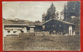 Davos - Dorf 1910 - Bauernhütte