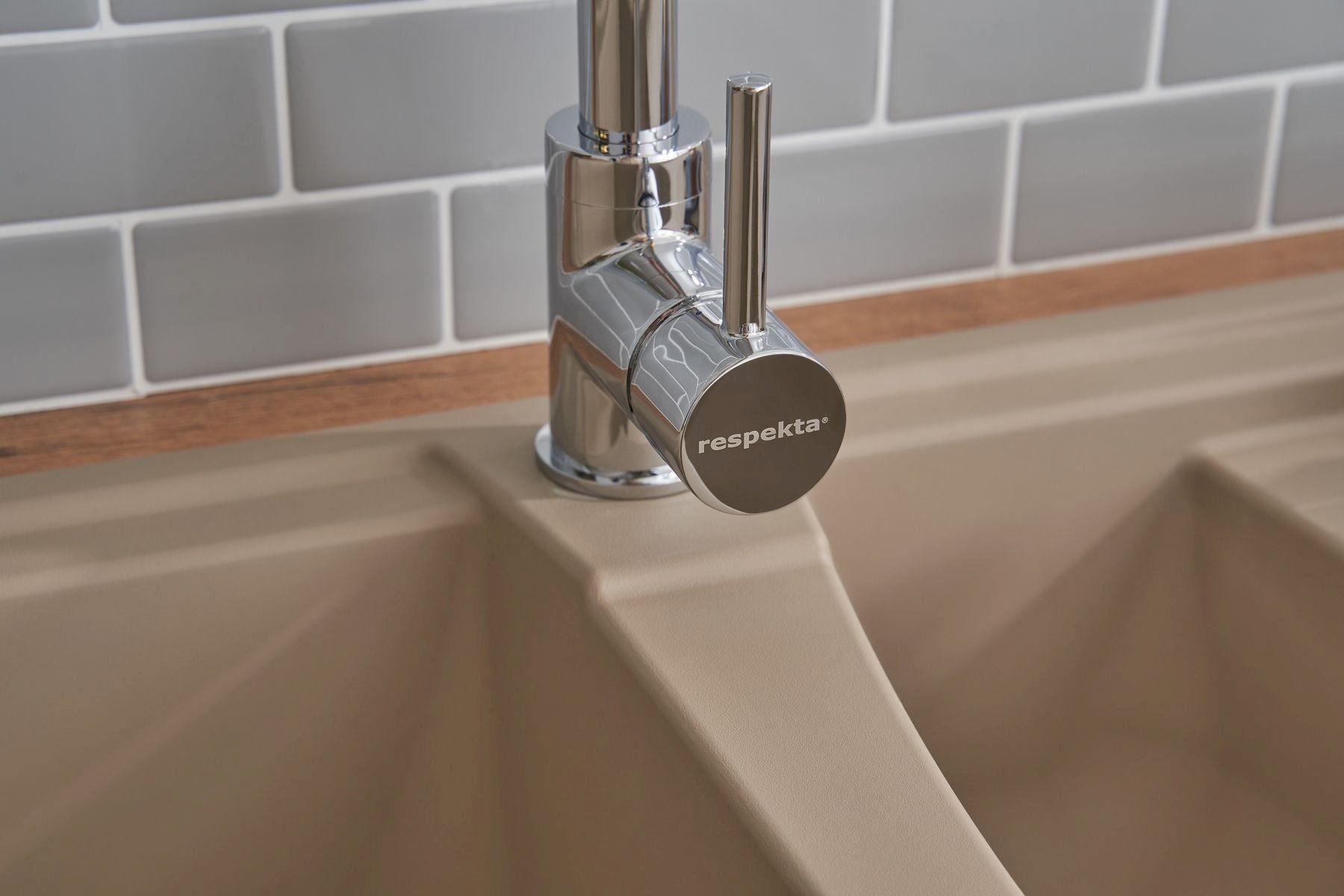 Lavabi & lavandini: Respekta Boston Spule 100x50 beige – Nuovo e nell'imballaggio originale da Bottighofen venduto da zaap 5