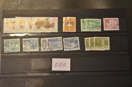 Briefmarken von der DDR