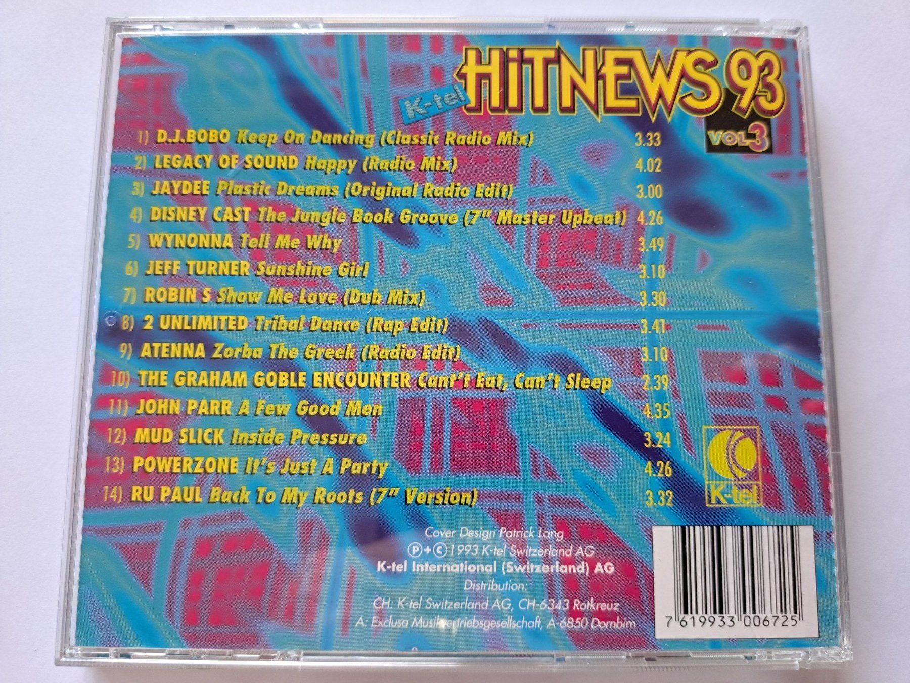 CDs: Cd hit News 93 – D'occasion à Pully par bro_n52j 1