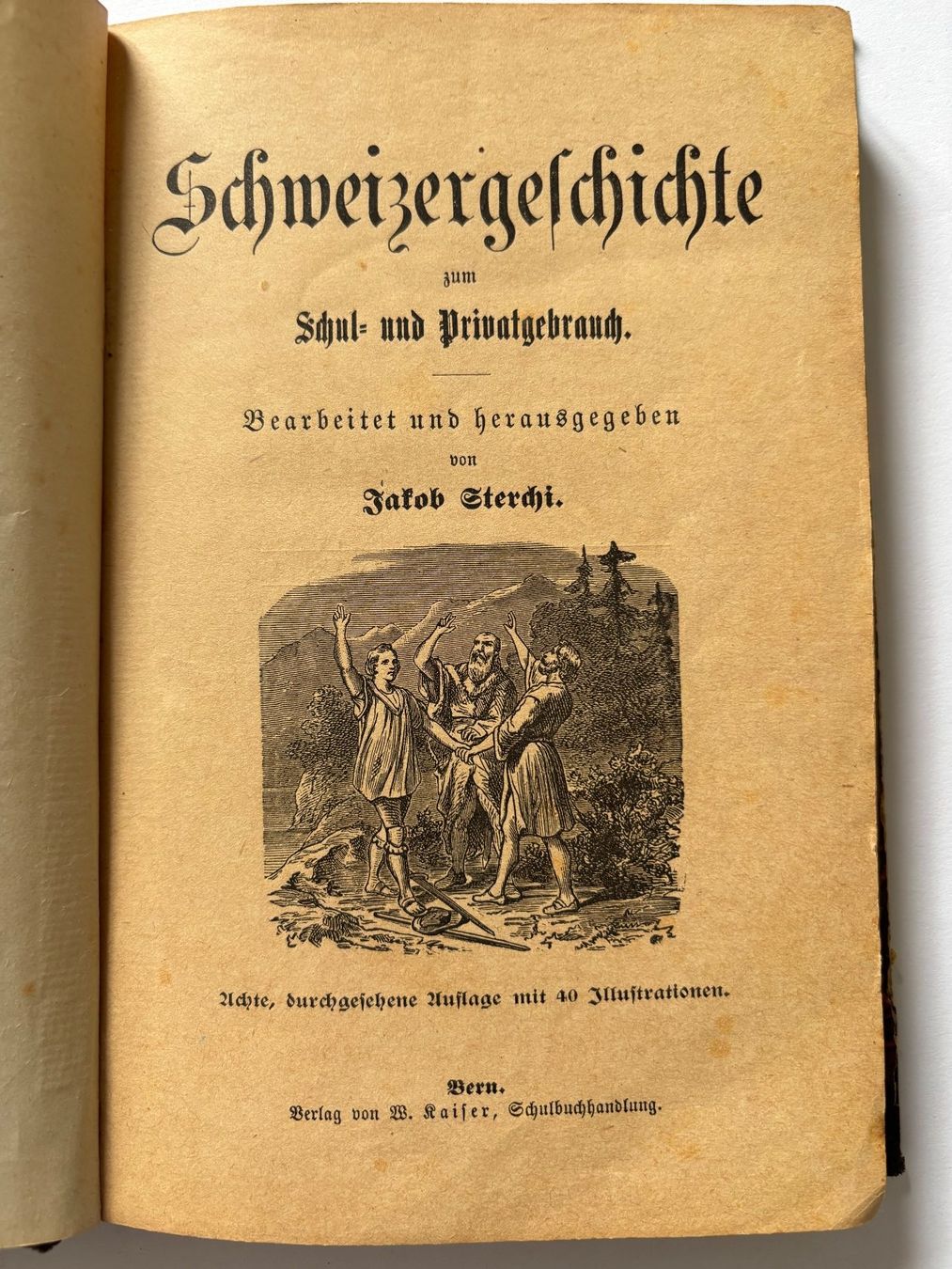 Libri: Schweizergeschichte, Sterchi Jakob, 1889, Schulbuchhandlung – Usato da Wangen b. Olten venduto da oldies6