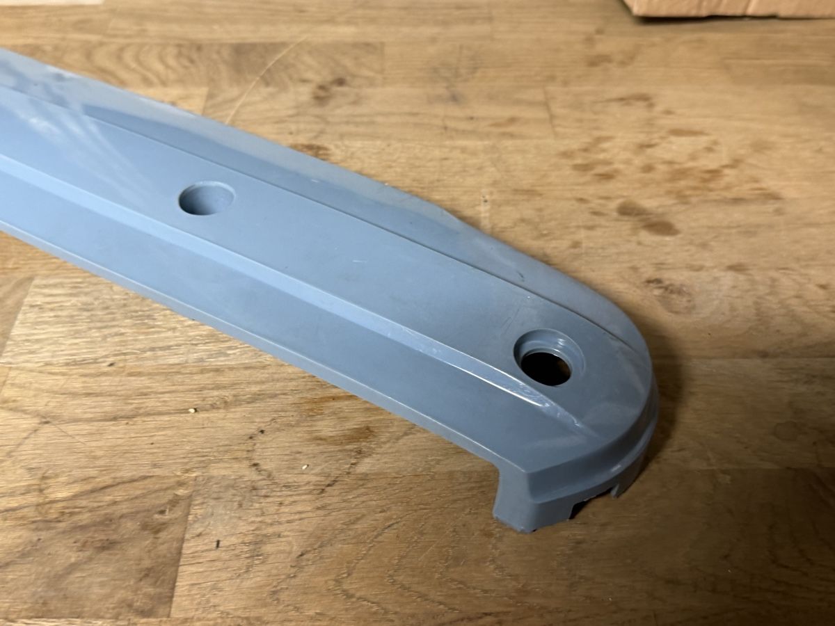 Piaggio Parti ricambio per ciclomotori: Seitenschutz, Piaggio, bravo blau original – Usato da Bolken venduto da si.x.las 1