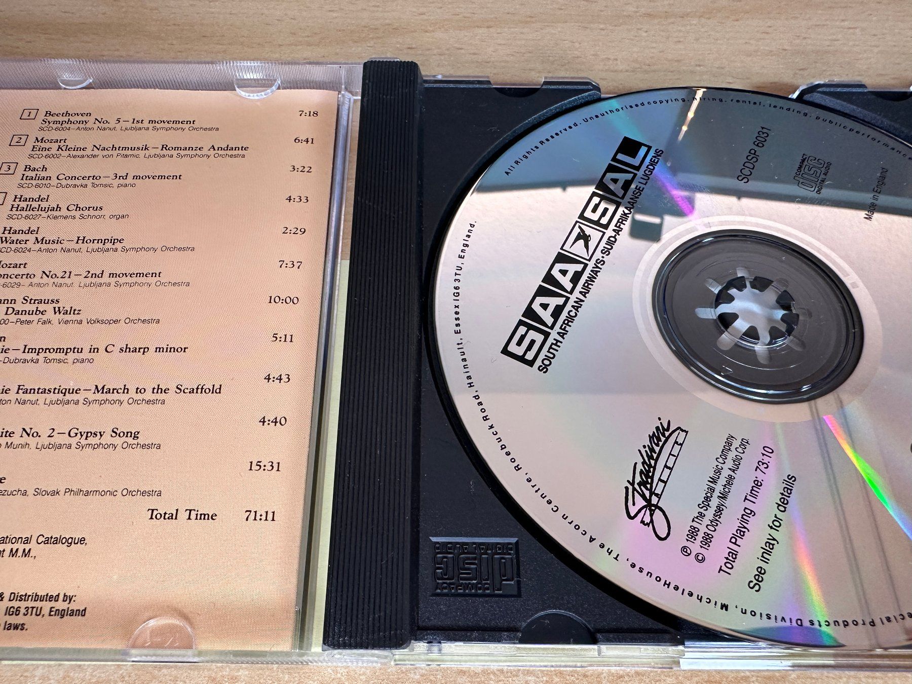 CD: J0 Various – Stradivari Sampler Volume 1 – Usato da Rikon im Tösstal venduto da Alpenmutz 2