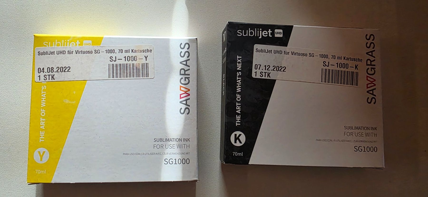 Imprimantes: SAWGRASS SG1000 + Bypass Tray + Extras | Sublimationsdrucker – D'occasion à Neuhausen par david.schwarz86 4