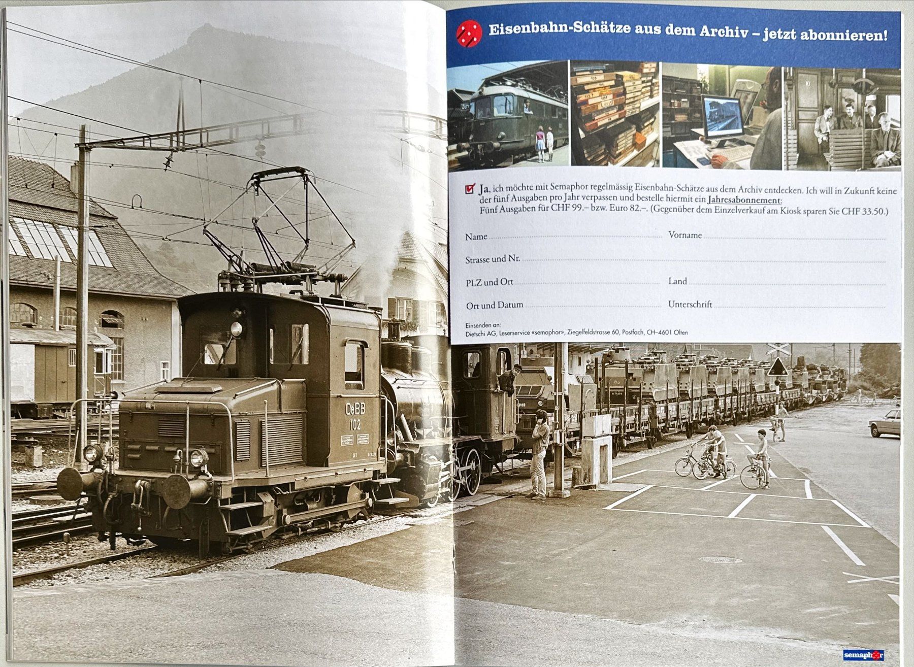 Zeitschriften & Magazine: Semaphor Winter 2012 – Neu und originalverpackt aus Murgenthal von View 4