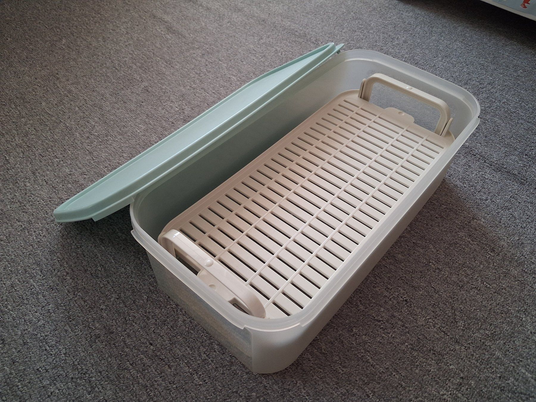 Tupperware Contenitori & Simili: Tupperware Behälter mit Einsatz, 6 Liter, neuwertig – Nuovo (secondo la descrizione) da Wald ZH venduto da e8e 3