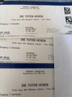 3 Stehplatz Tickets“ Die Toten Hosen“