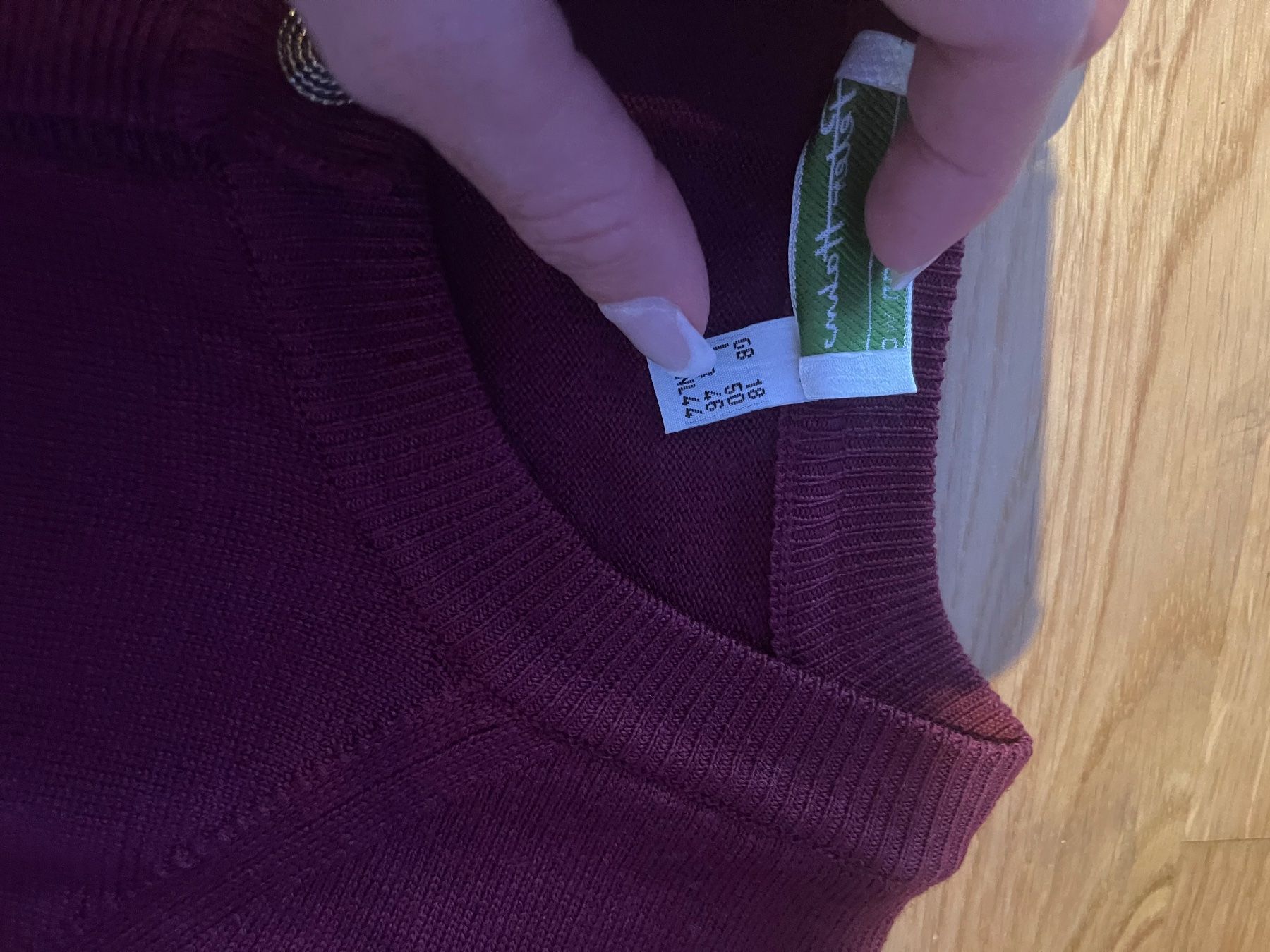 Peter Hahn Pullover & Sweatshirts: Pullover Peter Hahn Strickjacke, Wolle, Weinrot, To – Gebraucht aus Rüschlikon von Lajniii 9