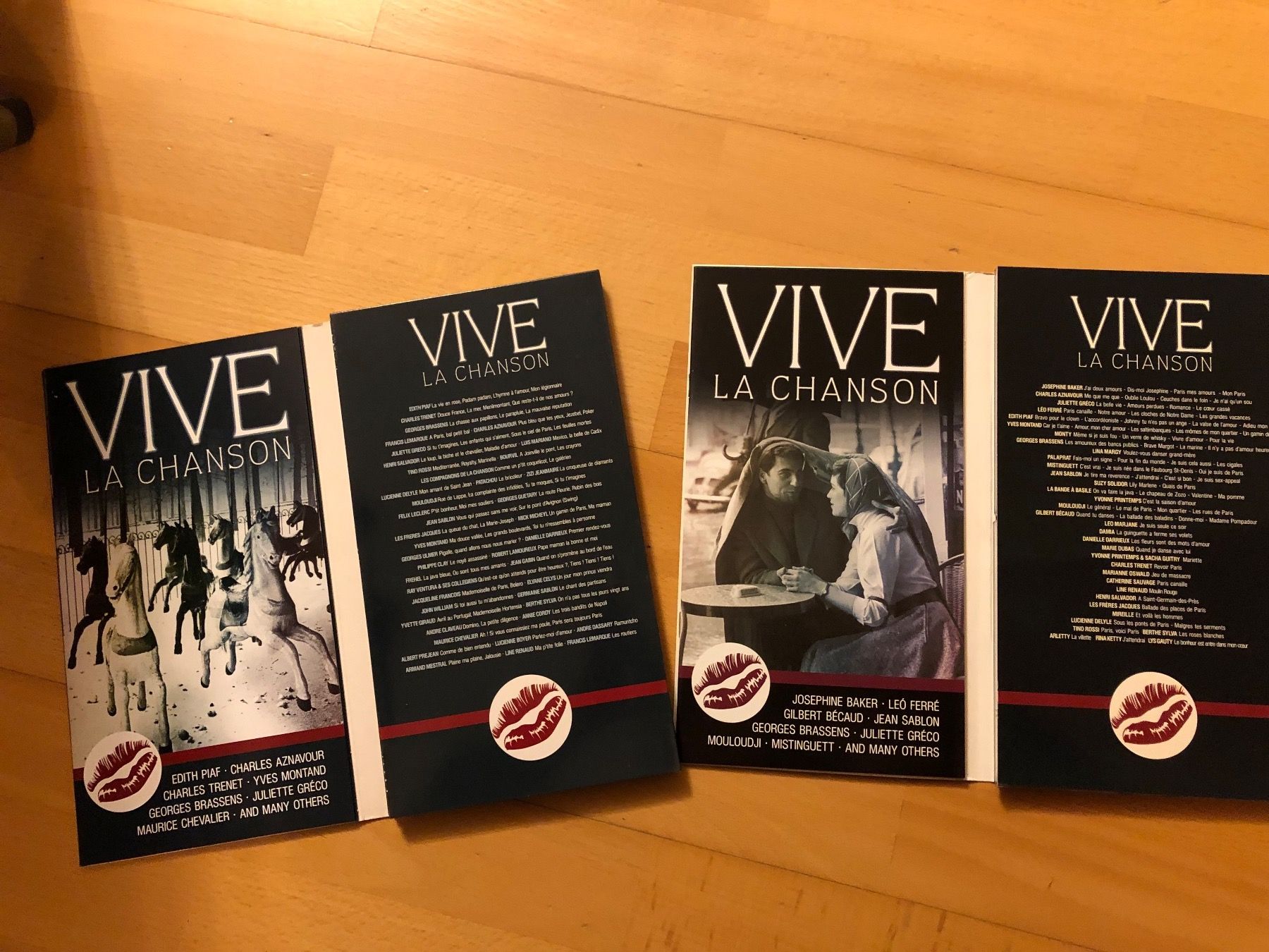 CD: Vive La chanson Vol. 1 und Vol. 2, 8 CD – Usato da Versoix venduto da chr_2rpz 4