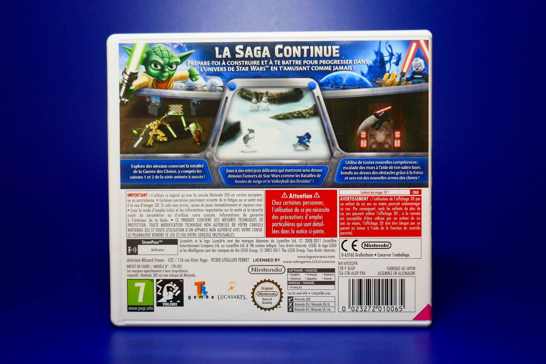 Nintendo Giochi: Lego Star Wars III - Nintendo 3DS – Usato da Vuarrens venduto da Espace-Retro 3