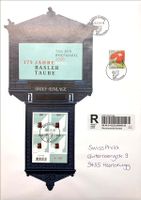 Spezialblock 175 Jahre Basler Taube FDC
