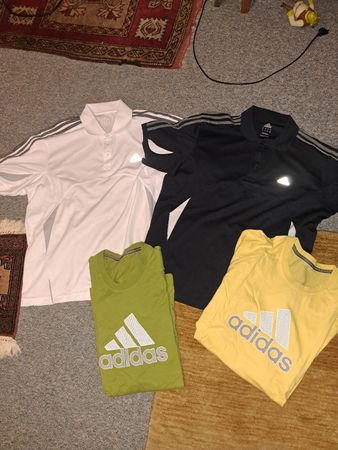 Adidas T-Shirts Set, sportlich und bequem, Grösse M