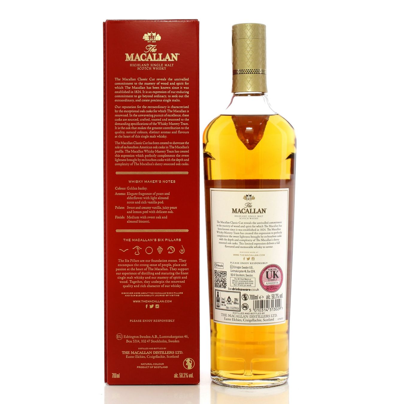 Macallan Bevande alcoliche: Macallan Classic Cut 2023 – Nuovo e nell'imballaggio originale da Bouveret venduto da Exclusive_Spirits 1