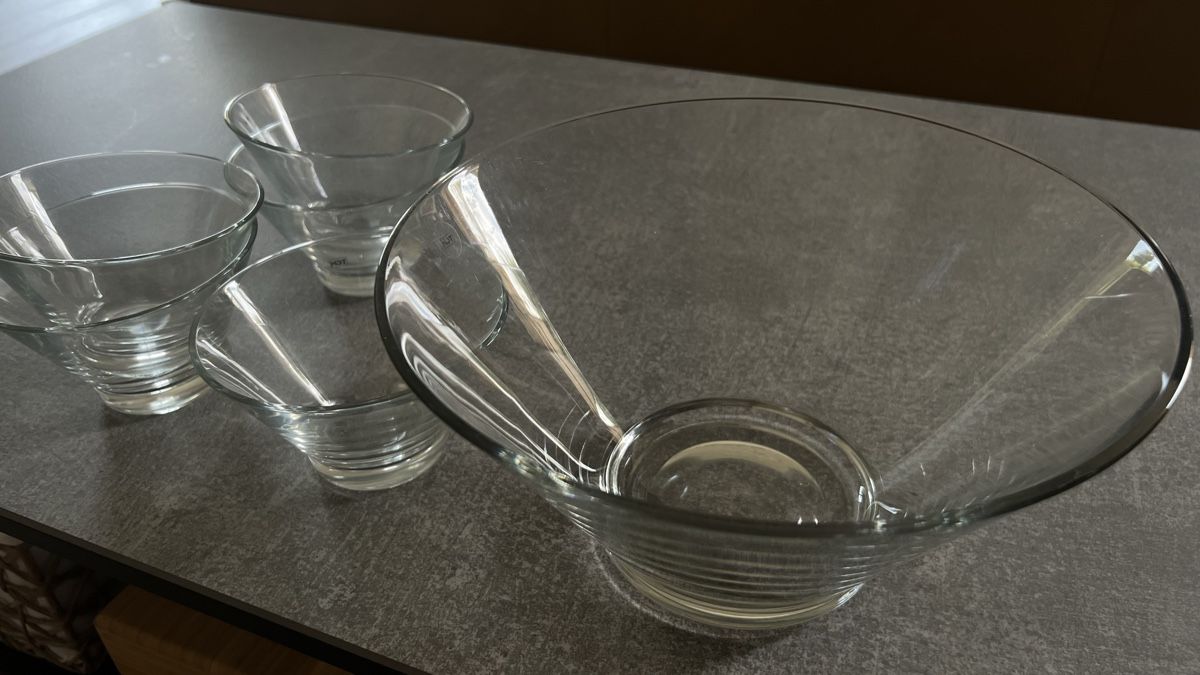 Ciotole: Tchibo Glassschale Set – Usato da Aesch LU venduto da HSchnitzler 1