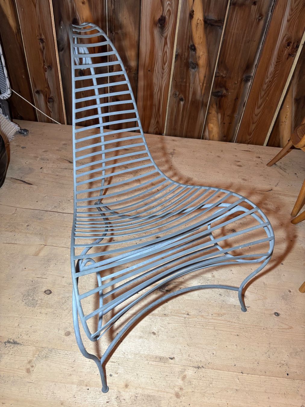 Sessel: Postmoderner Sessel Spine André Dubreuil Designersessel 1986 – Gebraucht aus Hinwil von DaniBachman