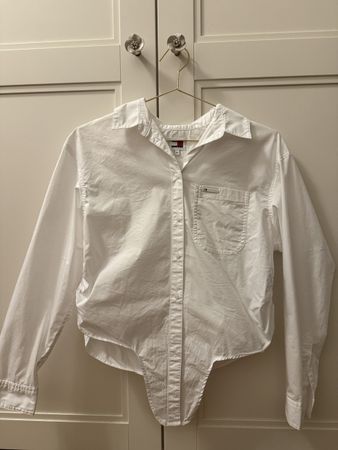 Sportliches weisses Hemd von Tommy Hilfiger, Grösse XS