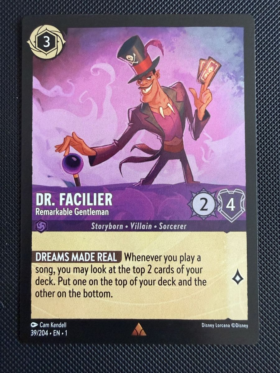 Disney Sammelbilder & Trading cards: Dr. Facilier - Remarkable Gentleman – Neu (gemäss Beschreibung) aus Allenwinden von nam_1988