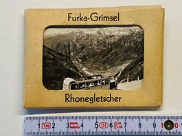 FURKA GRIMSEL altes Set 10 x Karten Grösse 9 x 7 cm POSTAUTO