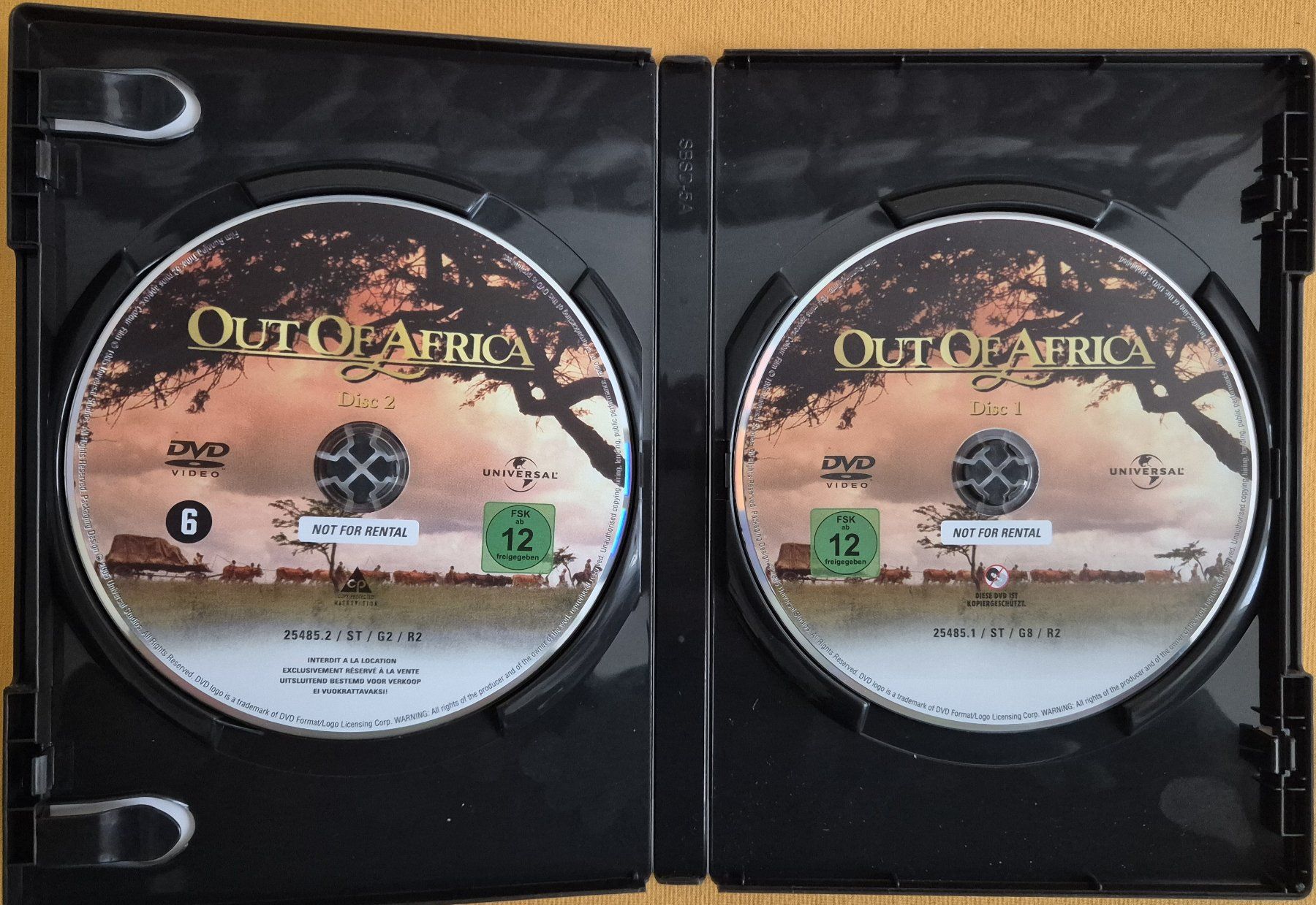 Alle DVDs: DVD "Jenseits von Afrika" – Gebraucht aus Bern von TPF001 1