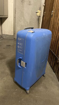 Valise rigide Samsonite Extra Light bleue