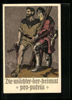 Schweizer Bundesfeier 1910, Die Wächter