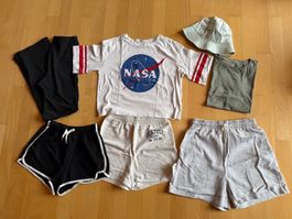 Mädchen Kleider-Set 6-teilig Grösse170 mit NASA T-Shirt