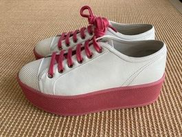Prada Damen Schuhe Gr 36.5 Gebraucht Kaum Getragen